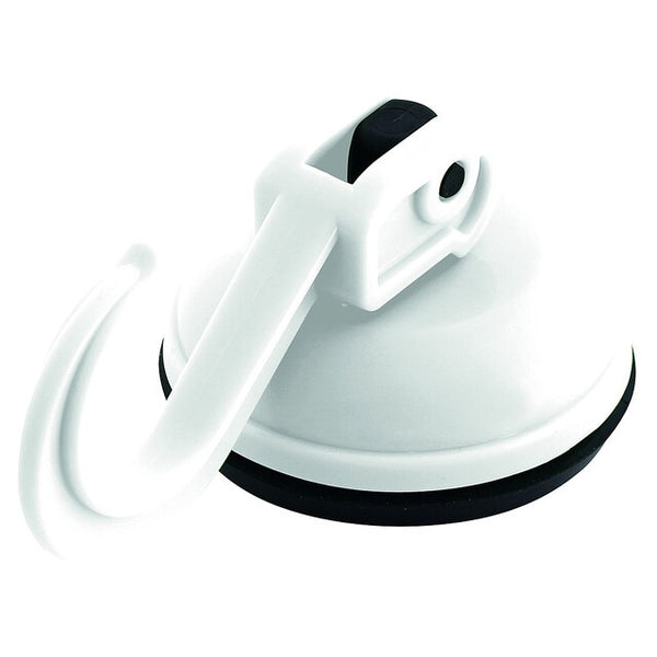 Haken Eurotrail mit Saugnapf 2er-Set - weiß - 2