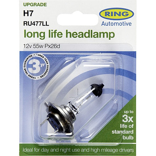 Halogen H7 Scheinwerferlampe 12V 55W - Ring