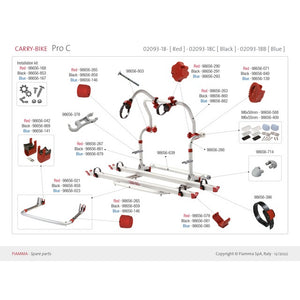 Haltestruktur Carry Bike Pro C & Deluxe