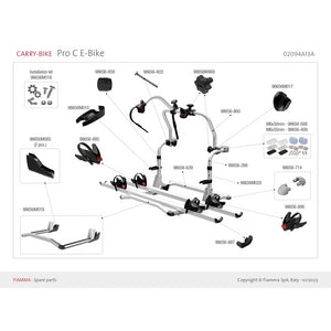 Haltestruktur Carry Bike Pro C, Premium SC, CB CL