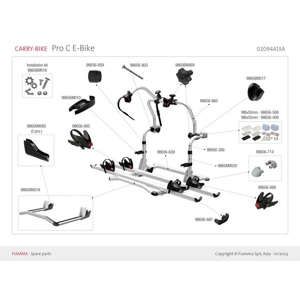 Haltestruktur Carry Bike Pro C, Premium SC, CB CL