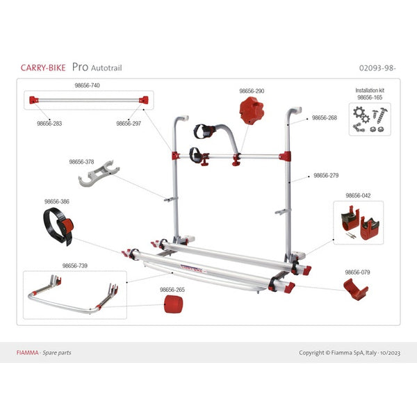 Haltestruktur CB Pro Plus & Premium S - Fahrzeugtechnik