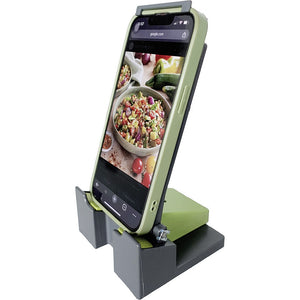 Handy-Tablet-Halter mit Anti-Rutsch-Pad und verstellbar