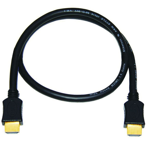 HDMI-Kabel 1,5 m - Highspeed, schwarz
