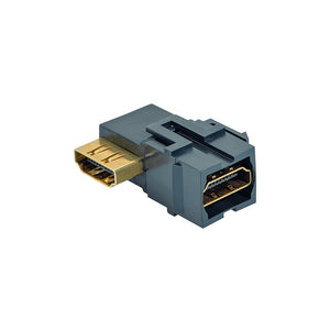 HDMI-Verbinder 90° gewinkelt – schwarz - 2