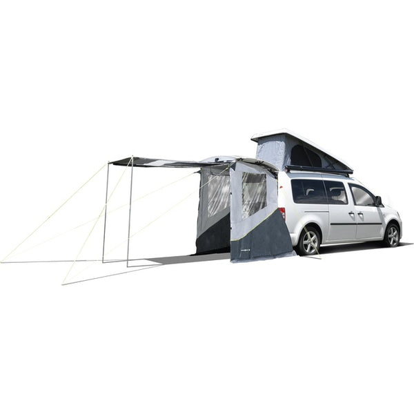 Heckklappenzelt BRUNNER für VW Caddy 5 grau