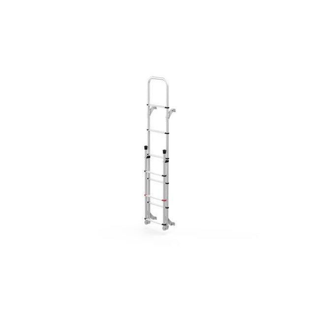 Heckleiter FIAMMA Deluxe DJ eloxiert, blau