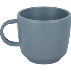 Henkelbecher Cappuccino Dolomit – blau, spülmaschinenfest