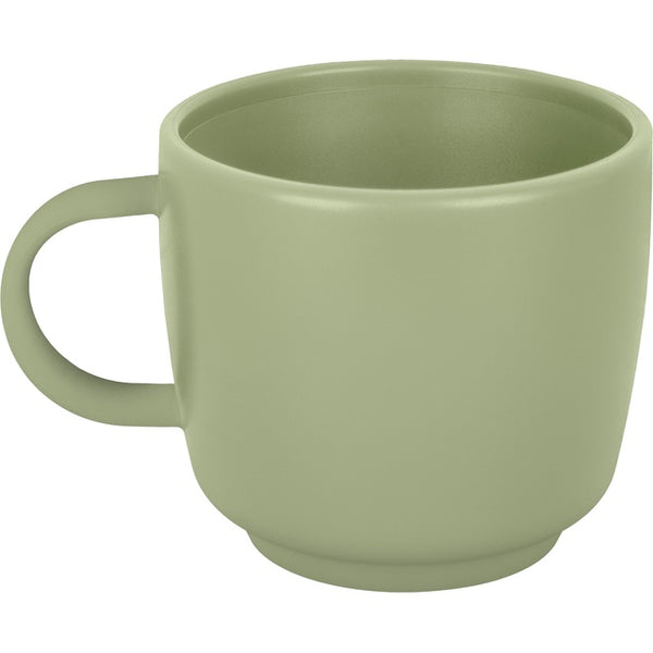 Henkelbecher Cappuccino Dolomit – grün