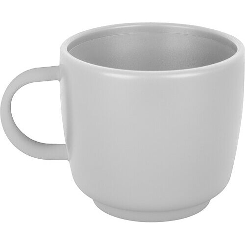 Henkelbecher Cappuccino Dolomit – Weiß mit Henkel