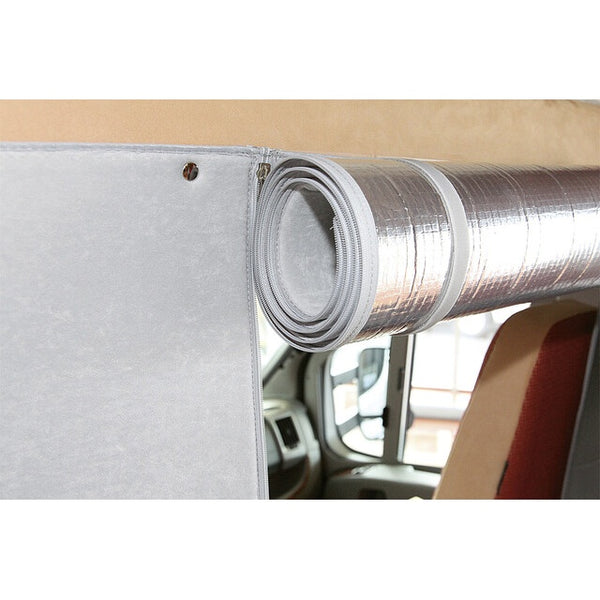 Hindermann Thermo-Trennvorhang 222x148 cm grau - 2