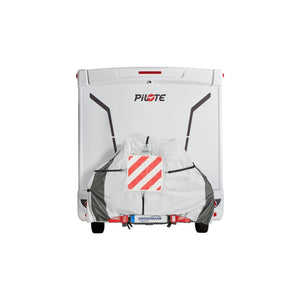 Hindermann Zwoo Fahrradschutzhülle – 2 Räder, grau