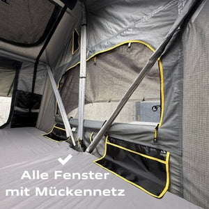 horntools Dachzelt Elements Gen II 165 cm Midnight Stone dachträgerkompatibel - 3