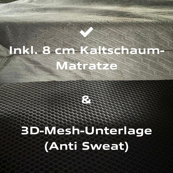 horntools Dachzelt Elements Gen II 165 cm Midnight Stone dachträgerkompatibel - 6