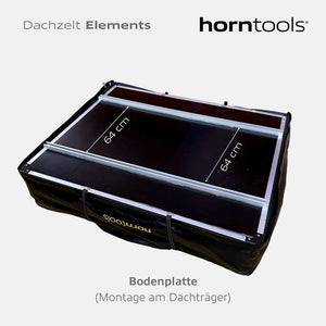 horntools Dachzelt Elements Gen II 165 cm Midnight Stone dachträgerkompatibel - 8