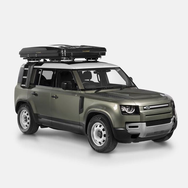 horntools Hartschalen Dachzelt Themis PopUp 165 cm für alle Fahrzeuge Grau - 2