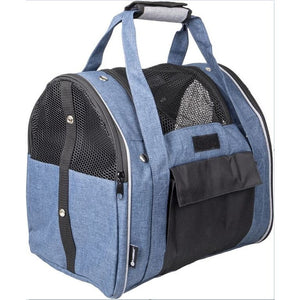 Hunderucksack LENIE blau – ideal für kleine Hunde