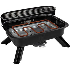 Hybridgrill Elektro- und Holzkohlegrill 2000 W