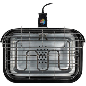 Hybridgrill Elektro- und Holzkohlegrill 2000 W - 3