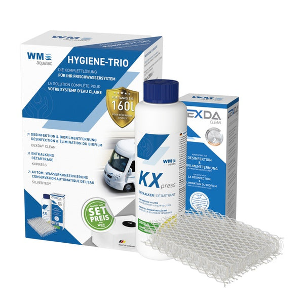 Hygiene-Trio Frischwasser bis 100 l – WM aquatec