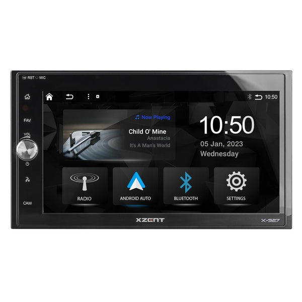Infotainer X-527 2-DIN Autoradio mit Touchscreen