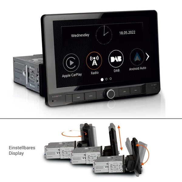 Infotainer XZENT X-127 mit CarPlay & Android Auto - 5