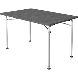 Isabella Campingtisch Ultraleicht Alu/Glasfaser 100–140 x 68–90 cm grau