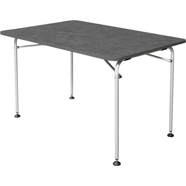 Isabella Campingtisch Ultraleicht Alu/Glasfaser 100–140 x 68–90 cm grau