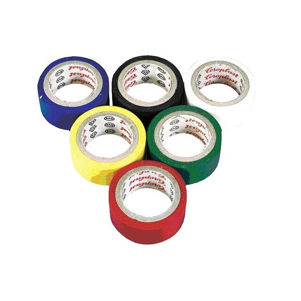Isolierband VDE 3,3m, 6 Rollen farblich sortiert