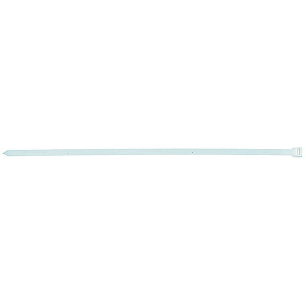 jäger DIREKT Kabelbinder 100 Stück weiß transparent 10 bis 29 cm - 2