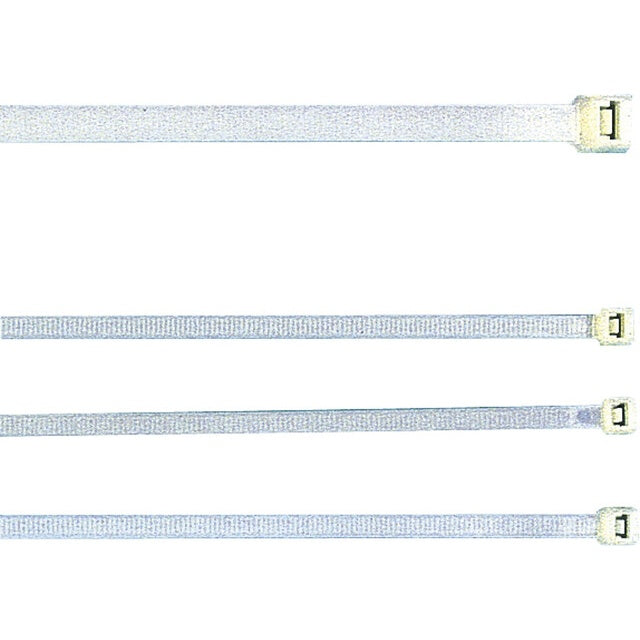 Kabelbinder 100 Stück 2,5 x 100 mm transparent