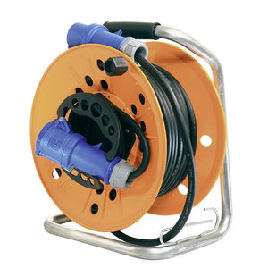 Kabeltrommel CEE 230 V 25 m orange