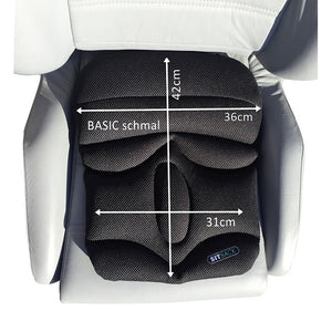 Keilkissen SITBACK Basic schwarz - ergonomisch