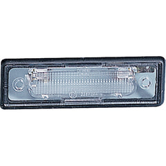 Kennzeichenleuchte Jokon – Weiß & Transparent