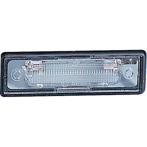 Kennzeichenleuchte Jokon – Weiß & Transparent