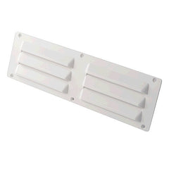 Kiemenlüfter Kunststoff 32,5 x 10,5 cm - Weiß