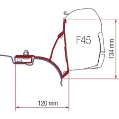 Kit FIAMMA VW T5 Multivan F452 Halterungen