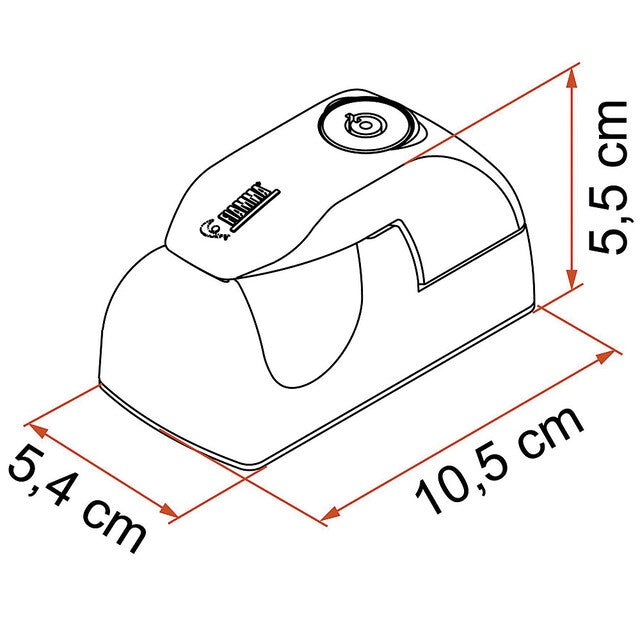Kit Security Lock - Türsicherung in Weiß