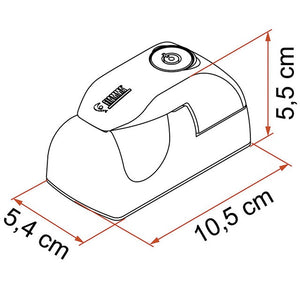 Kit Security Lock - Türsicherung in Weiß - 2