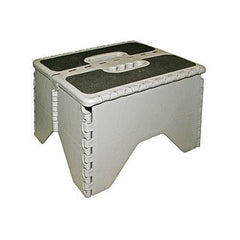 Klappbare Trittstufe grau – rutschfest, bis 130 kg - LILIE ML Freizeitshop