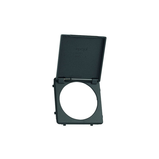 Klappdeckel für Steckdose schwarz lose