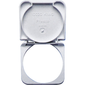 Klappdeckel Steckdose Weiß - FAWO - 2