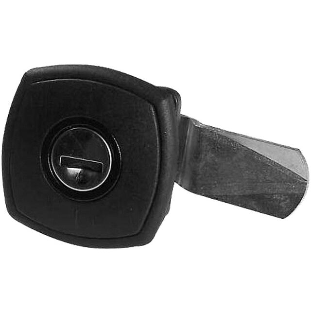 Klappenschloss STS Oberholz eckig schwarz