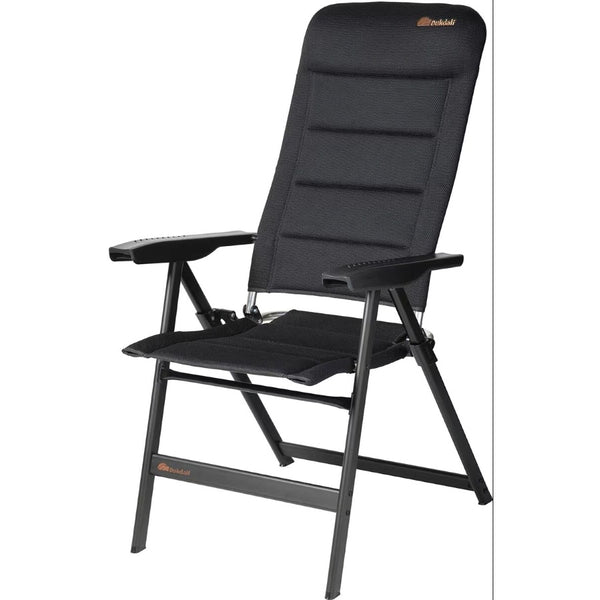 Klappstuhl Brillante 8880 schwarz – verstellbar