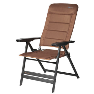 Klappstuhl Dukdalf Presto cognac/schwarz - Campingstuhl