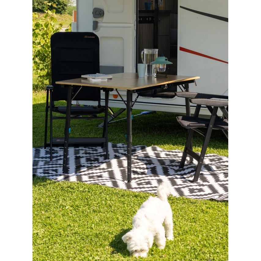 Klappstuhl Sublime 8880 schwarz – extrabreit