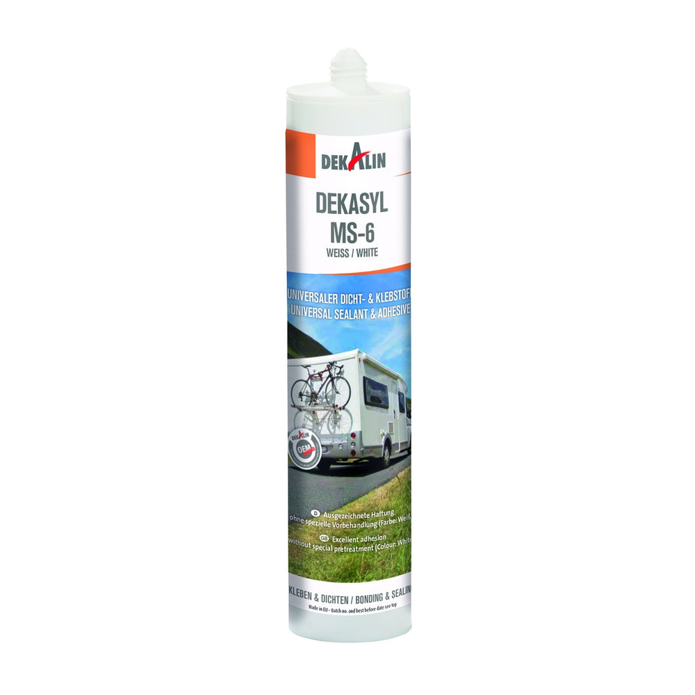 Klebstoff DEKALIN Dekasyl MS-6 310 ml weiß