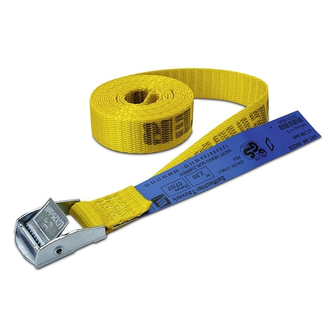 Klemmgurt 25 mm x 2,5 m – 250 daN, gelb