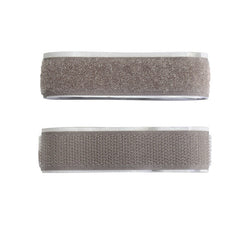 Klettband grau 60 cm selbstklebend von Prym