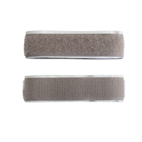 Klettband grau 60 cm selbstklebend von Prym